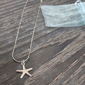 Brighton Crystal Starfish Necklace